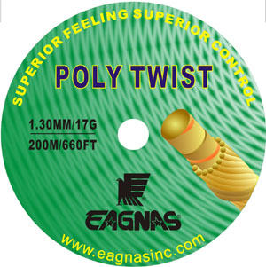 Eagnas Poly Twist 16 Tennis string
