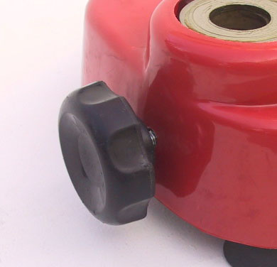 Swivel turntable brake